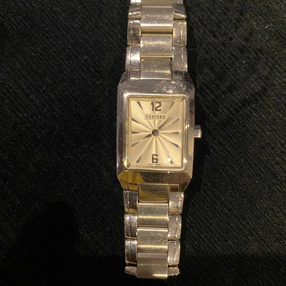 Women’s authentic Concord watch.